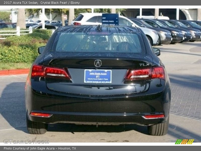 Crystal Black Pearl / Ebony 2017 Acura TLX Sedan