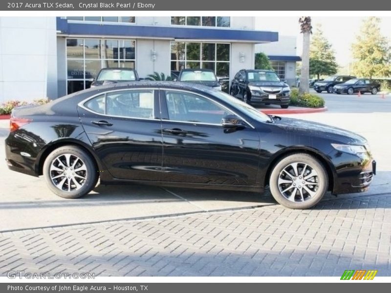 Crystal Black Pearl / Ebony 2017 Acura TLX Sedan
