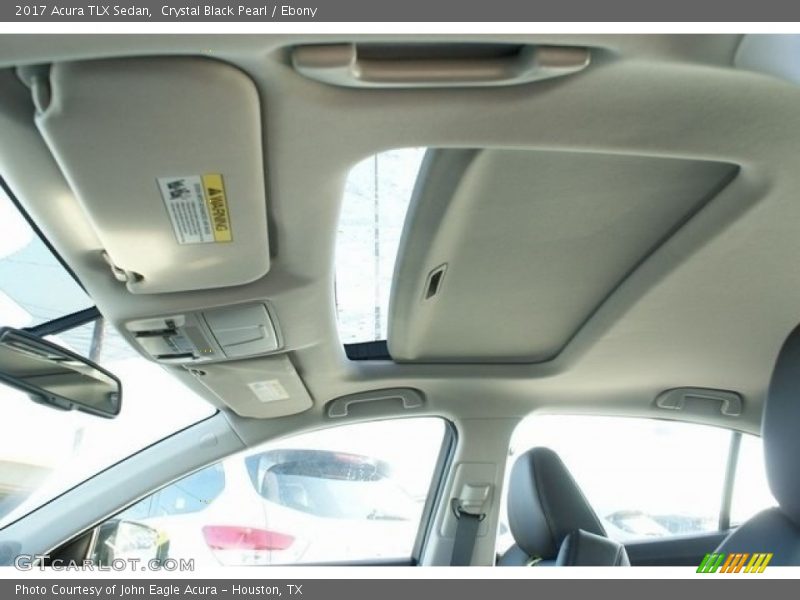 Crystal Black Pearl / Ebony 2017 Acura TLX Sedan