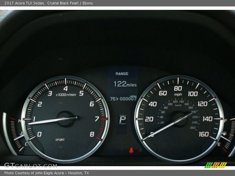 Crystal Black Pearl / Ebony 2017 Acura TLX Sedan