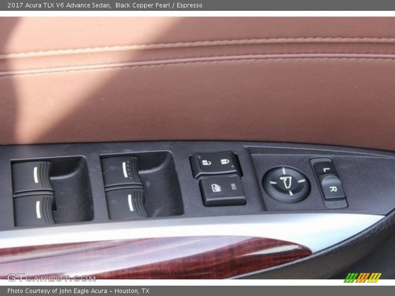 Controls of 2017 TLX V6 Advance Sedan