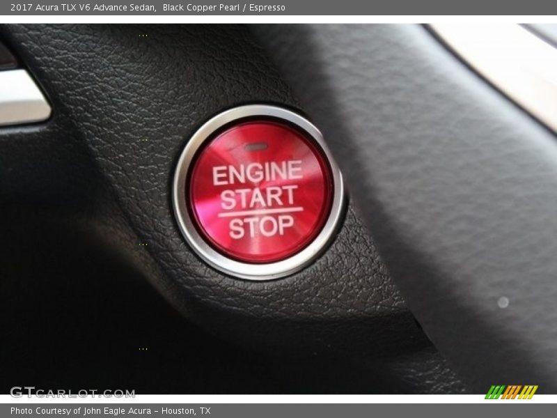 Controls of 2017 TLX V6 Advance Sedan