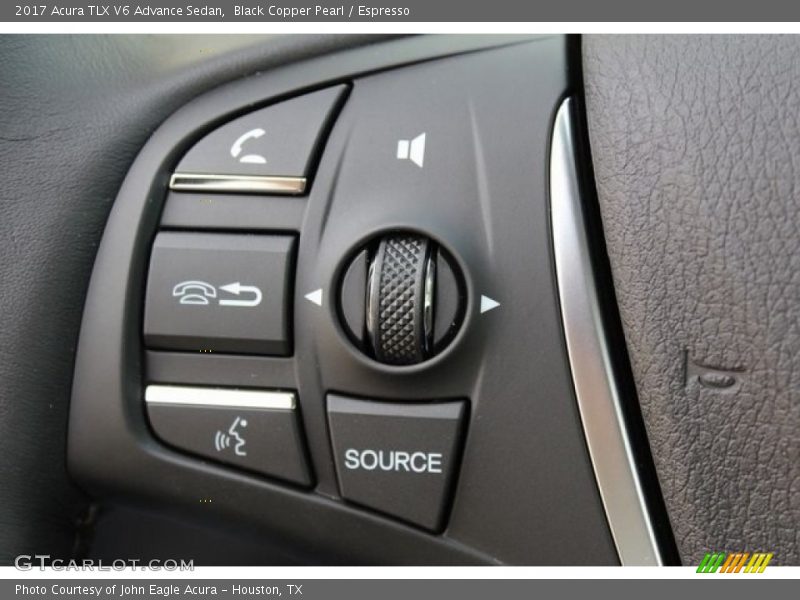 Controls of 2017 TLX V6 Advance Sedan