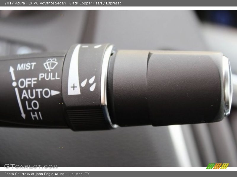 Controls of 2017 TLX V6 Advance Sedan