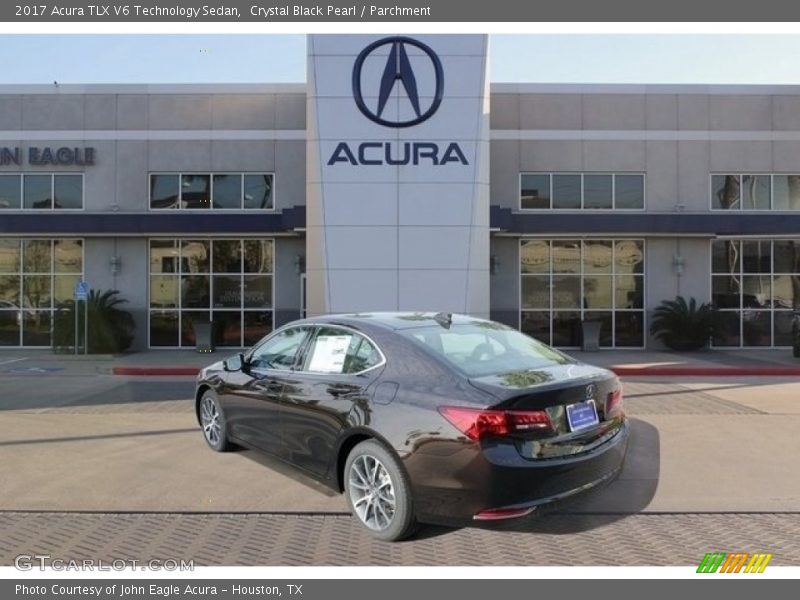 Crystal Black Pearl / Parchment 2017 Acura TLX V6 Technology Sedan