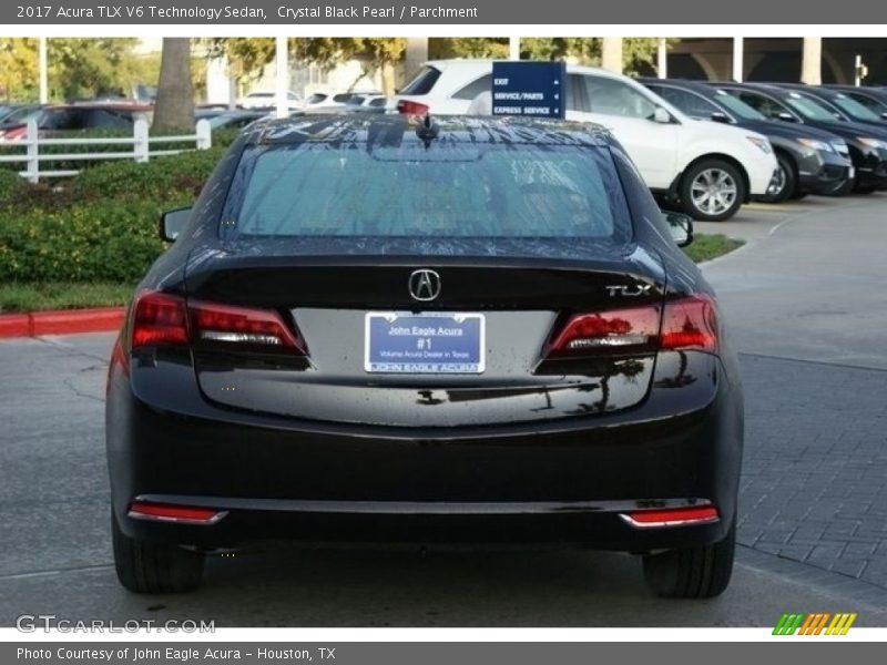 Crystal Black Pearl / Parchment 2017 Acura TLX V6 Technology Sedan