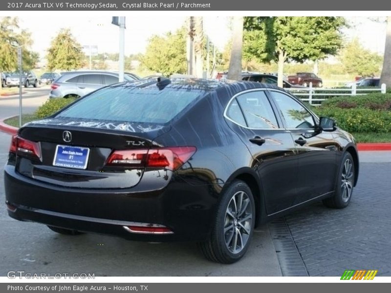 Crystal Black Pearl / Parchment 2017 Acura TLX V6 Technology Sedan