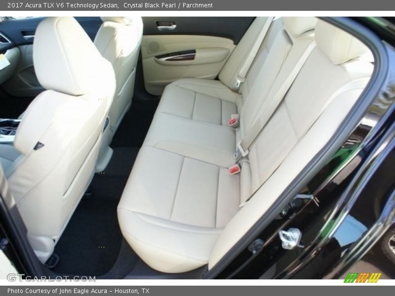 Crystal Black Pearl / Parchment 2017 Acura TLX V6 Technology Sedan