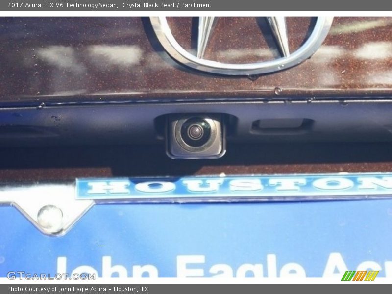 Crystal Black Pearl / Parchment 2017 Acura TLX V6 Technology Sedan