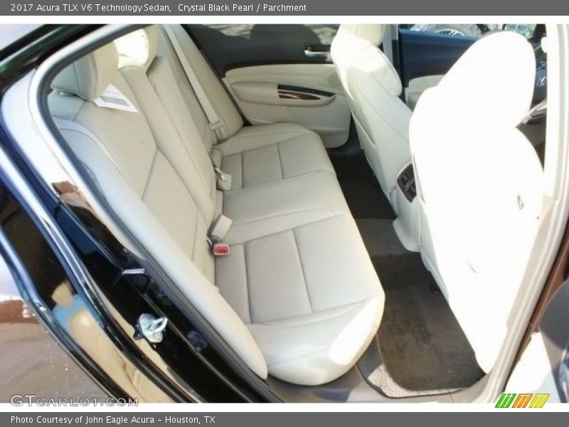 Crystal Black Pearl / Parchment 2017 Acura TLX V6 Technology Sedan