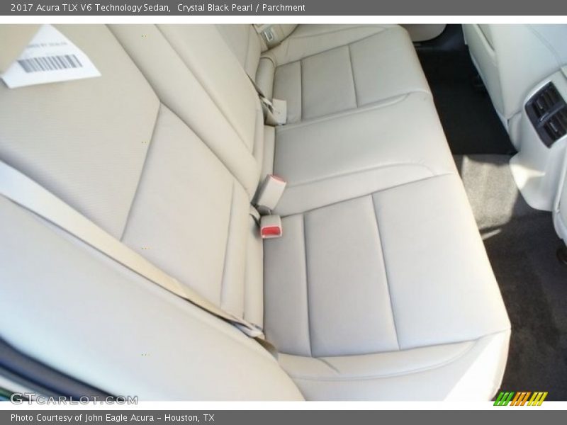 Crystal Black Pearl / Parchment 2017 Acura TLX V6 Technology Sedan