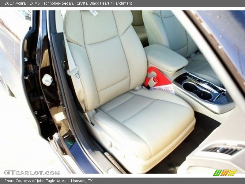 Crystal Black Pearl / Parchment 2017 Acura TLX V6 Technology Sedan