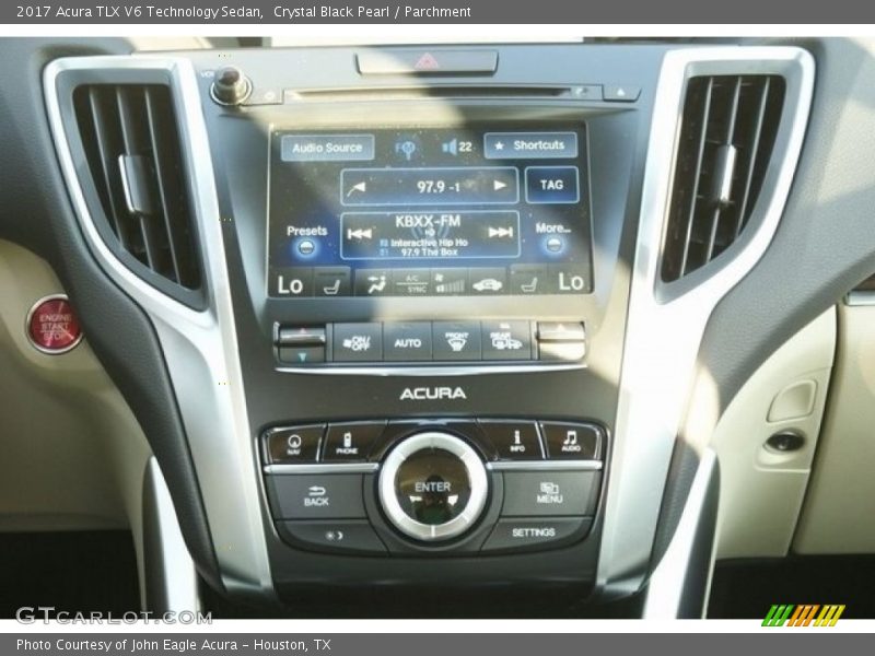 Crystal Black Pearl / Parchment 2017 Acura TLX V6 Technology Sedan