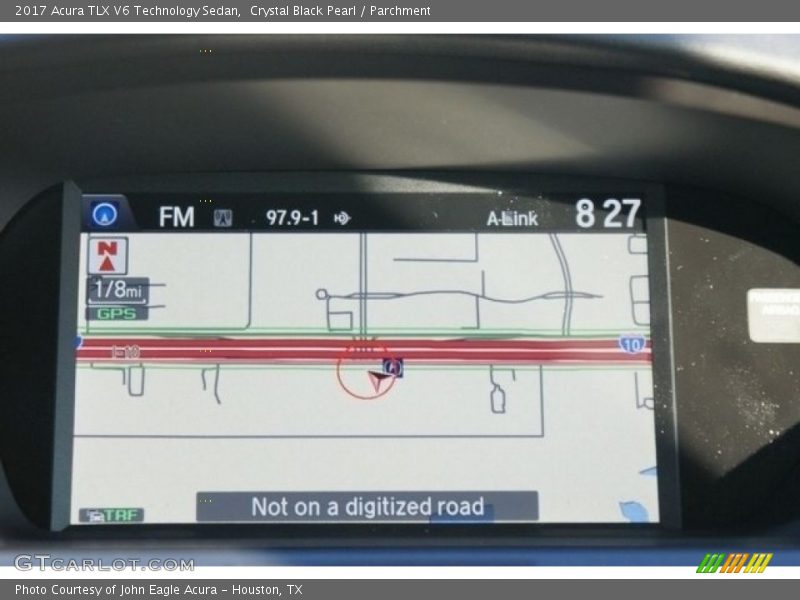 Crystal Black Pearl / Parchment 2017 Acura TLX V6 Technology Sedan