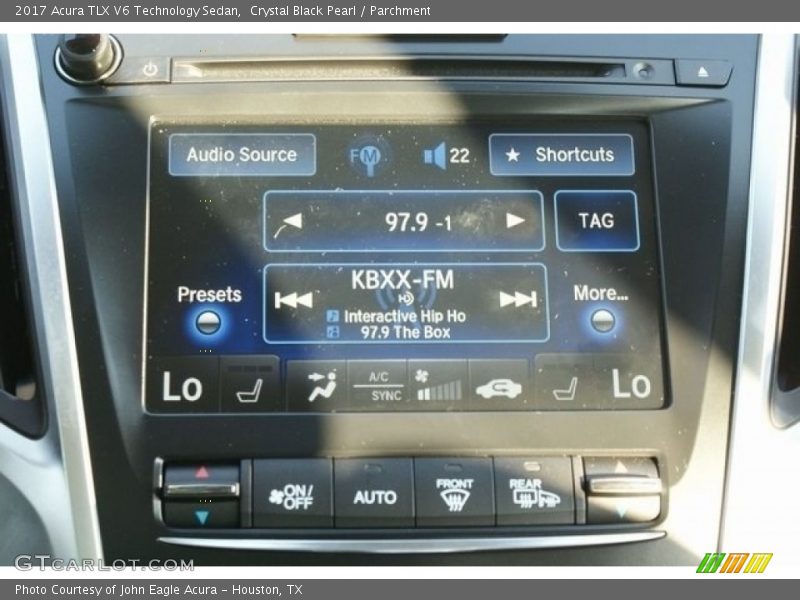 Crystal Black Pearl / Parchment 2017 Acura TLX V6 Technology Sedan