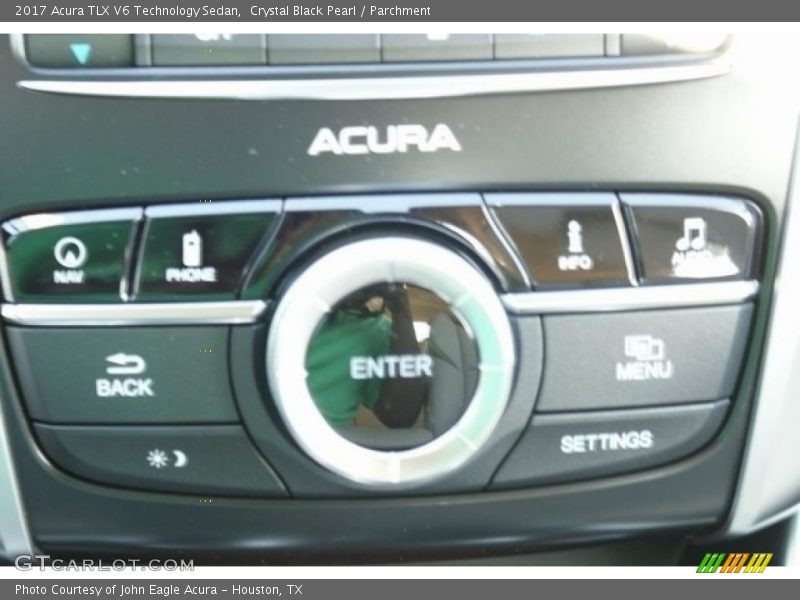 Crystal Black Pearl / Parchment 2017 Acura TLX V6 Technology Sedan