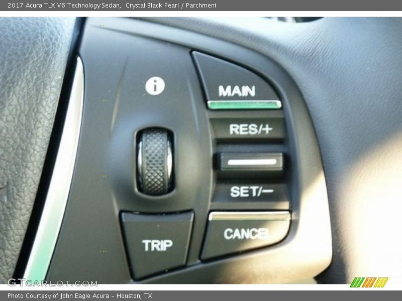 Crystal Black Pearl / Parchment 2017 Acura TLX V6 Technology Sedan