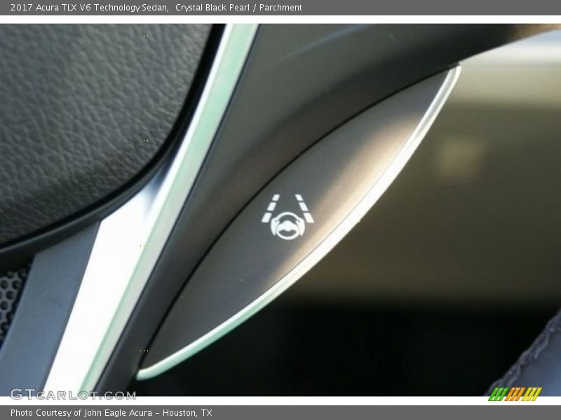 Crystal Black Pearl / Parchment 2017 Acura TLX V6 Technology Sedan