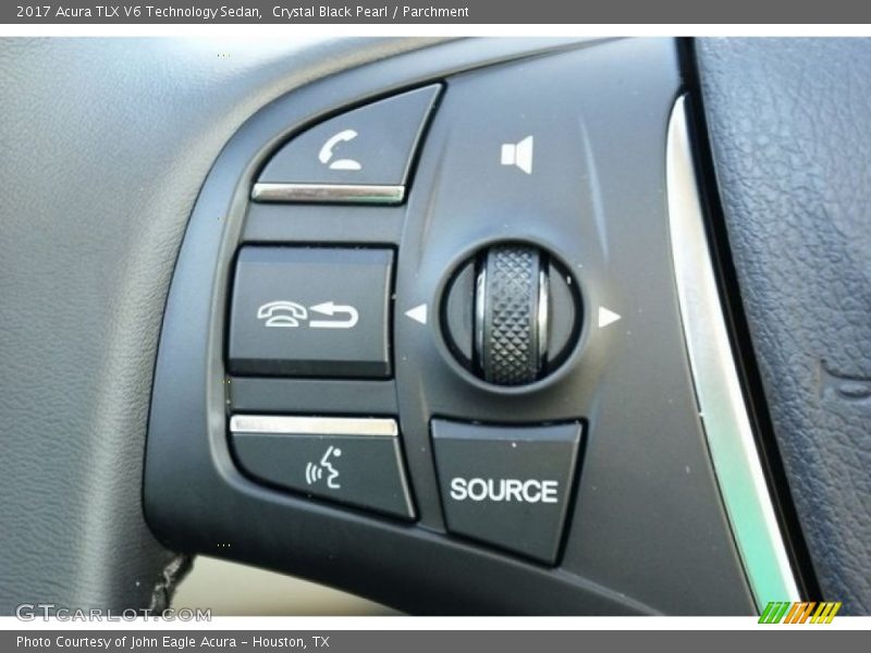 Crystal Black Pearl / Parchment 2017 Acura TLX V6 Technology Sedan