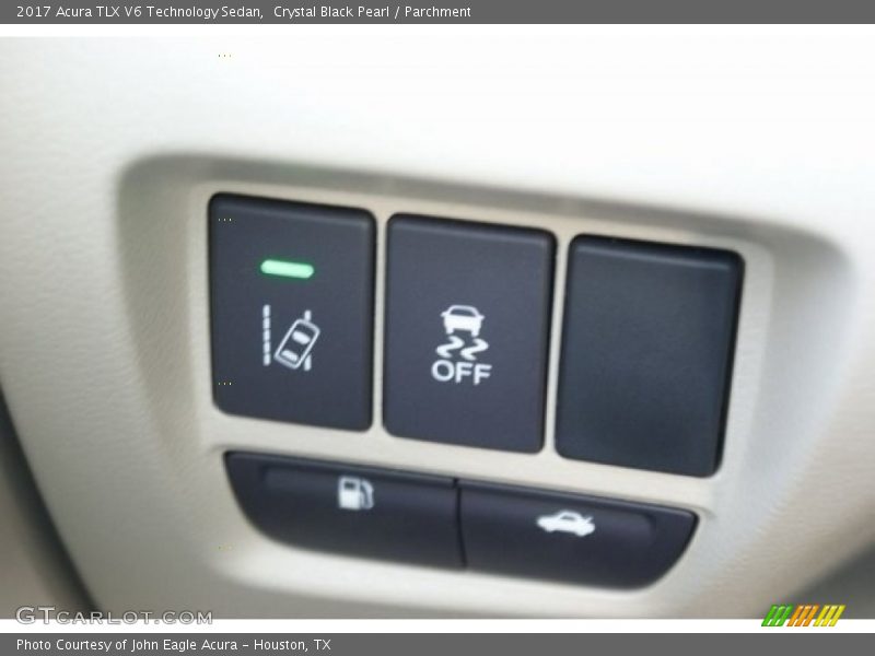 Crystal Black Pearl / Parchment 2017 Acura TLX V6 Technology Sedan