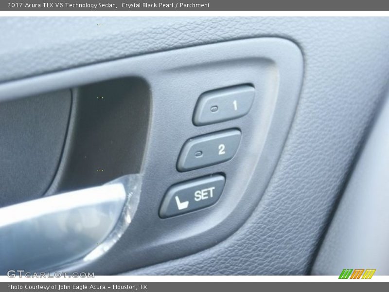 Crystal Black Pearl / Parchment 2017 Acura TLX V6 Technology Sedan