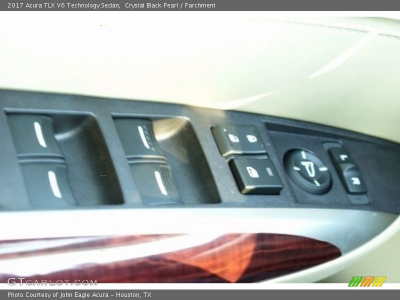 Crystal Black Pearl / Parchment 2017 Acura TLX V6 Technology Sedan