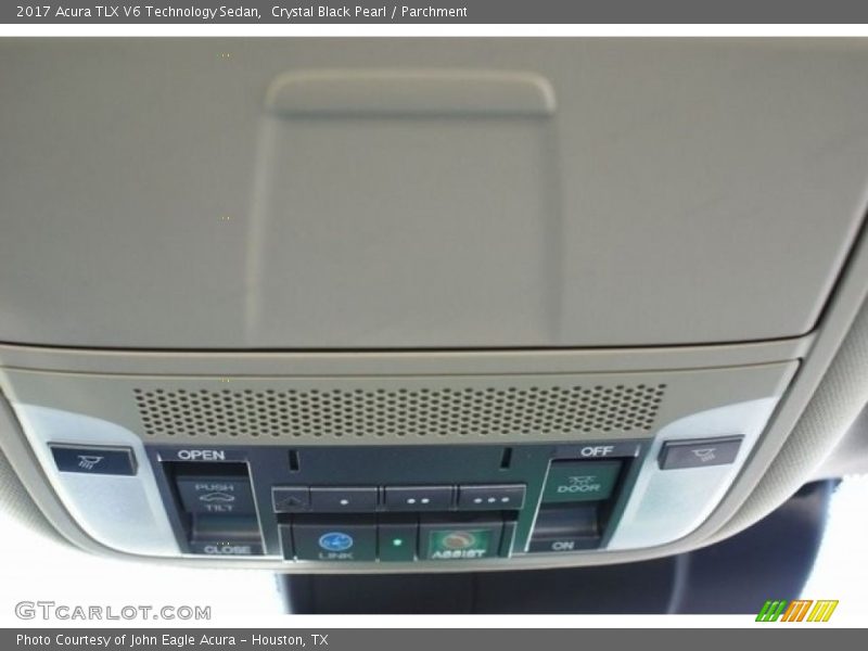 Crystal Black Pearl / Parchment 2017 Acura TLX V6 Technology Sedan