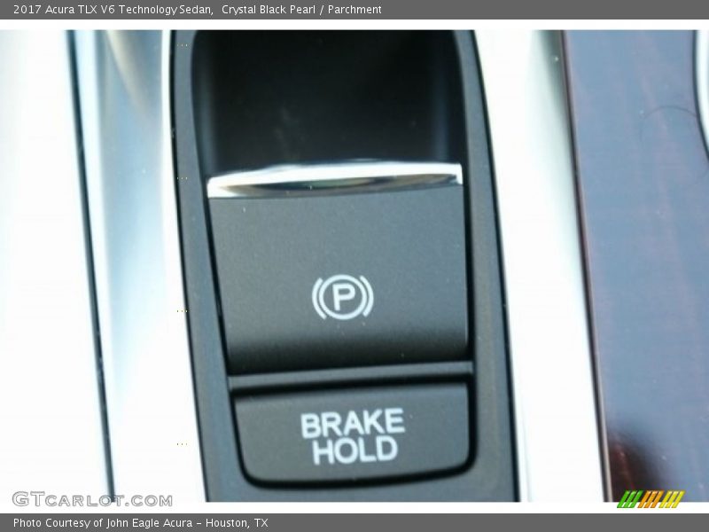 Crystal Black Pearl / Parchment 2017 Acura TLX V6 Technology Sedan