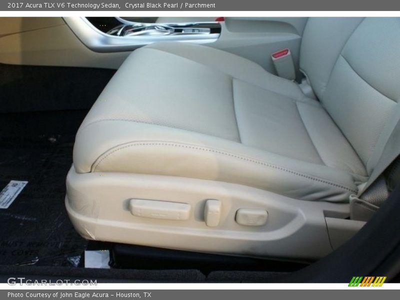 Crystal Black Pearl / Parchment 2017 Acura TLX V6 Technology Sedan