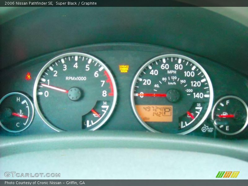 Super Black / Graphite 2006 Nissan Pathfinder SE