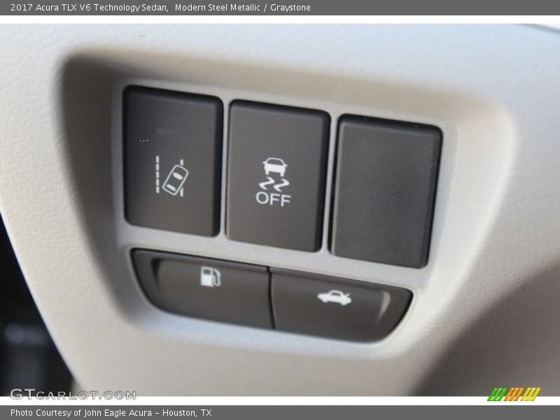 Modern Steel Metallic / Graystone 2017 Acura TLX V6 Technology Sedan