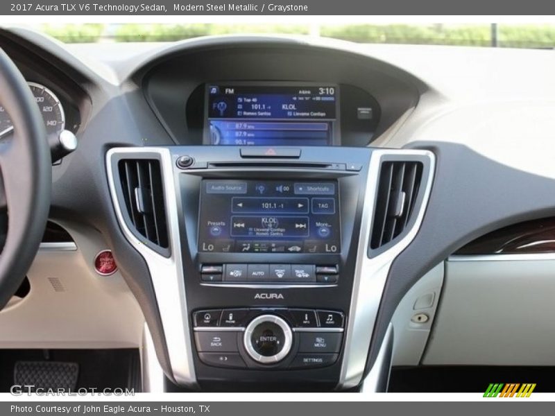 Modern Steel Metallic / Graystone 2017 Acura TLX V6 Technology Sedan