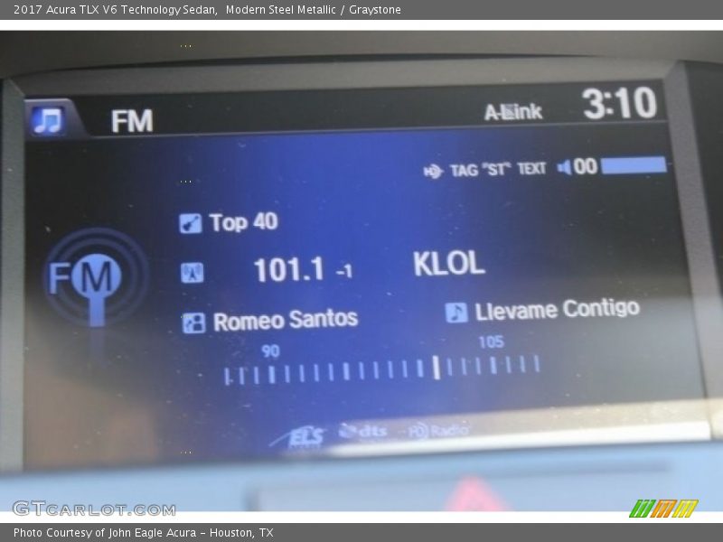 Modern Steel Metallic / Graystone 2017 Acura TLX V6 Technology Sedan