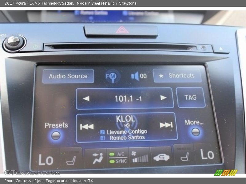 Modern Steel Metallic / Graystone 2017 Acura TLX V6 Technology Sedan