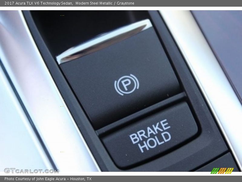 Modern Steel Metallic / Graystone 2017 Acura TLX V6 Technology Sedan