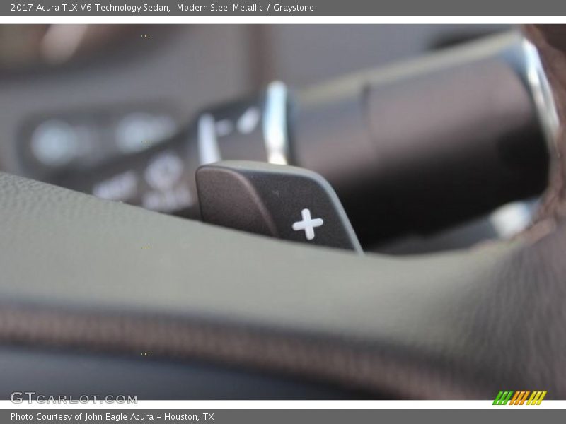 Modern Steel Metallic / Graystone 2017 Acura TLX V6 Technology Sedan