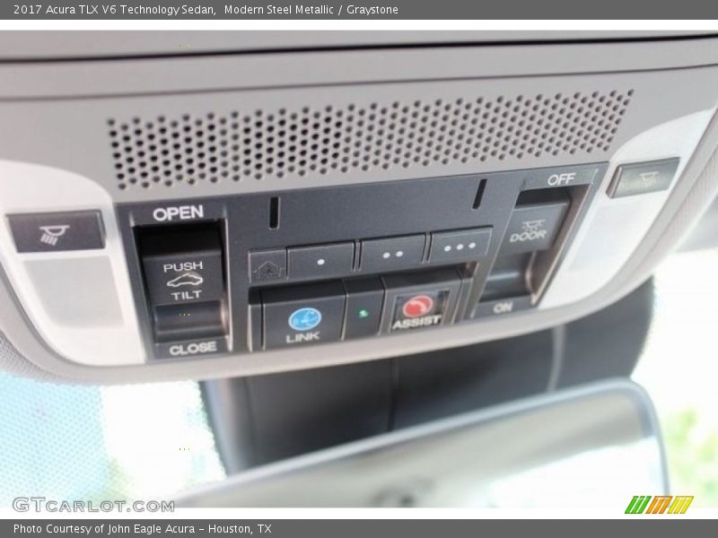 Modern Steel Metallic / Graystone 2017 Acura TLX V6 Technology Sedan