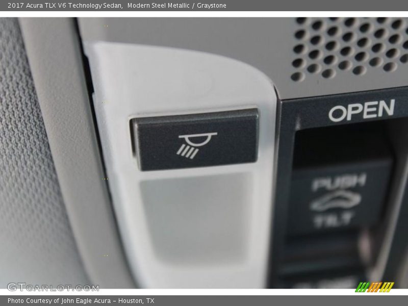 Modern Steel Metallic / Graystone 2017 Acura TLX V6 Technology Sedan