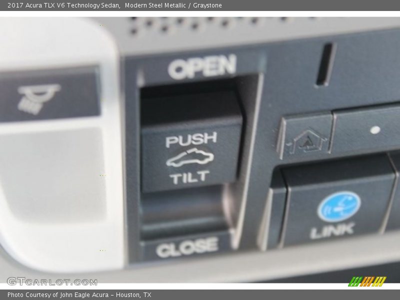 Modern Steel Metallic / Graystone 2017 Acura TLX V6 Technology Sedan