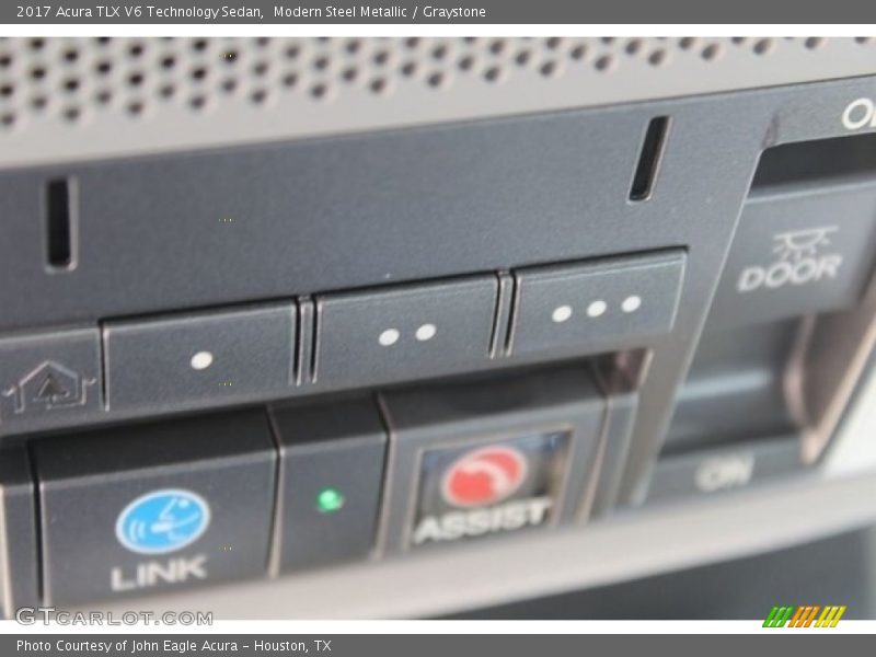 Modern Steel Metallic / Graystone 2017 Acura TLX V6 Technology Sedan