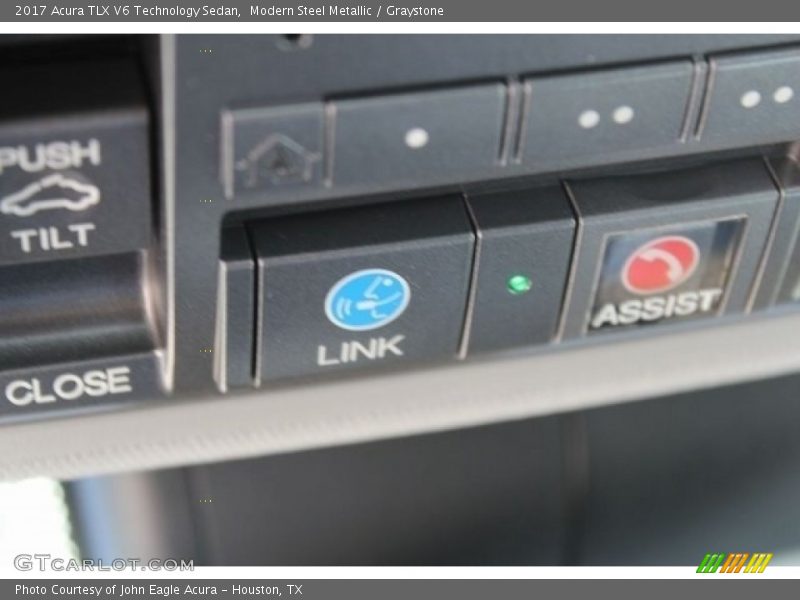 Modern Steel Metallic / Graystone 2017 Acura TLX V6 Technology Sedan