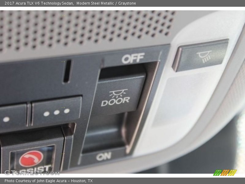 Modern Steel Metallic / Graystone 2017 Acura TLX V6 Technology Sedan