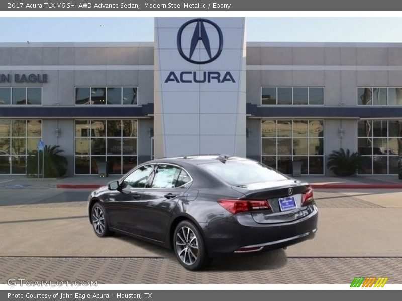 Modern Steel Metallic / Ebony 2017 Acura TLX V6 SH-AWD Advance Sedan