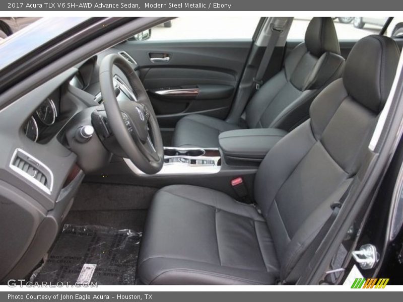 Modern Steel Metallic / Ebony 2017 Acura TLX V6 SH-AWD Advance Sedan
