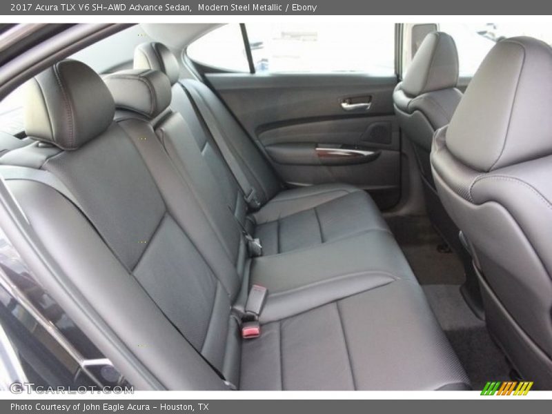 Modern Steel Metallic / Ebony 2017 Acura TLX V6 SH-AWD Advance Sedan