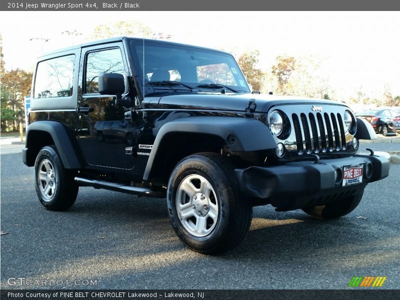 Black / Black 2014 Jeep Wrangler Sport 4x4
