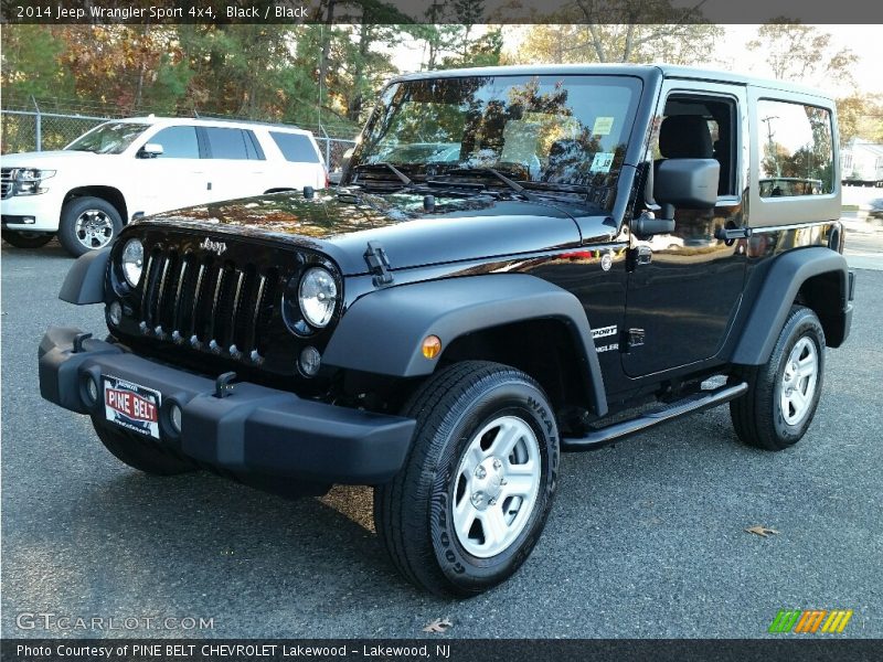 Black / Black 2014 Jeep Wrangler Sport 4x4