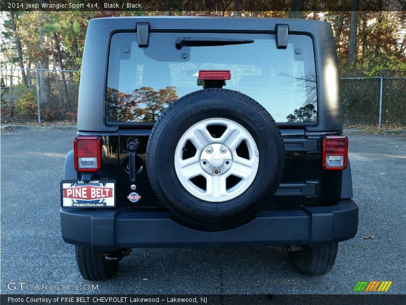 Black / Black 2014 Jeep Wrangler Sport 4x4