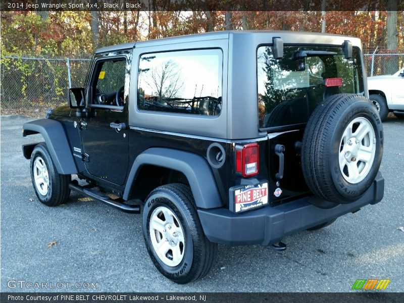 Black / Black 2014 Jeep Wrangler Sport 4x4
