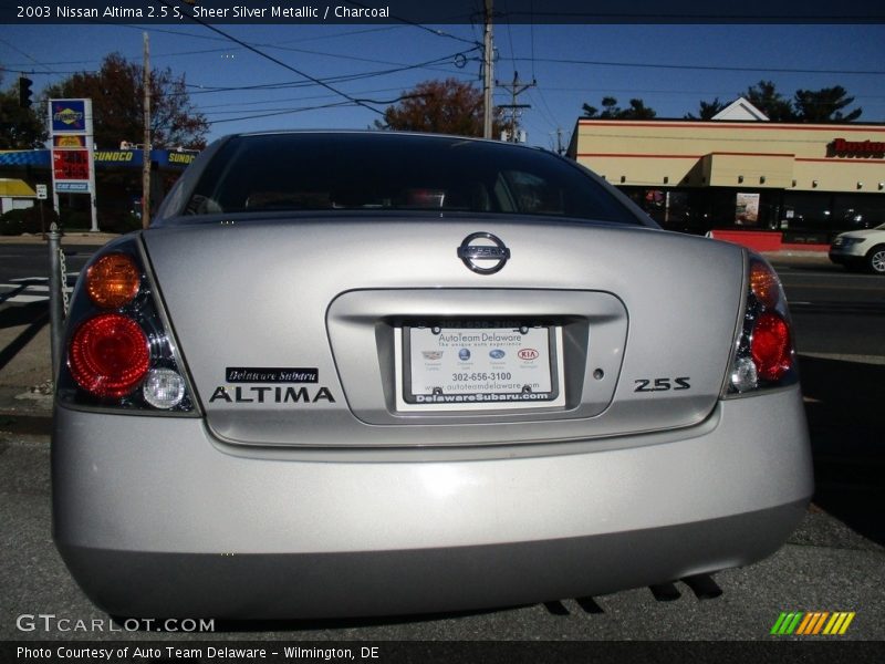 Sheer Silver Metallic / Charcoal 2003 Nissan Altima 2.5 S